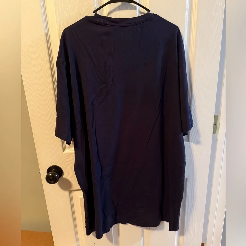 Polo by Ralph Lauren Dark Blue Tee with White Logo Men’s Size 2LT